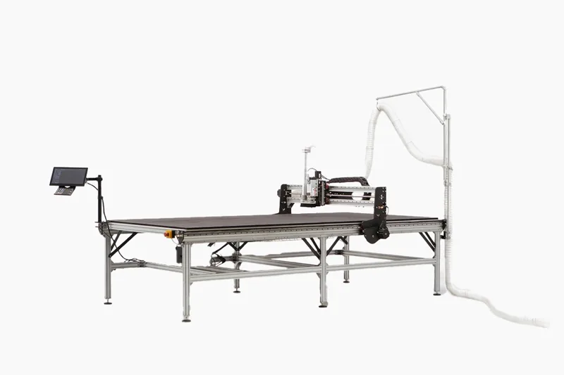 Centre de perçage et défonçage CNC, machine industrielle pour l’usinage précis du bois, du plastique et des composites en menuiserie et fabrication industrielle